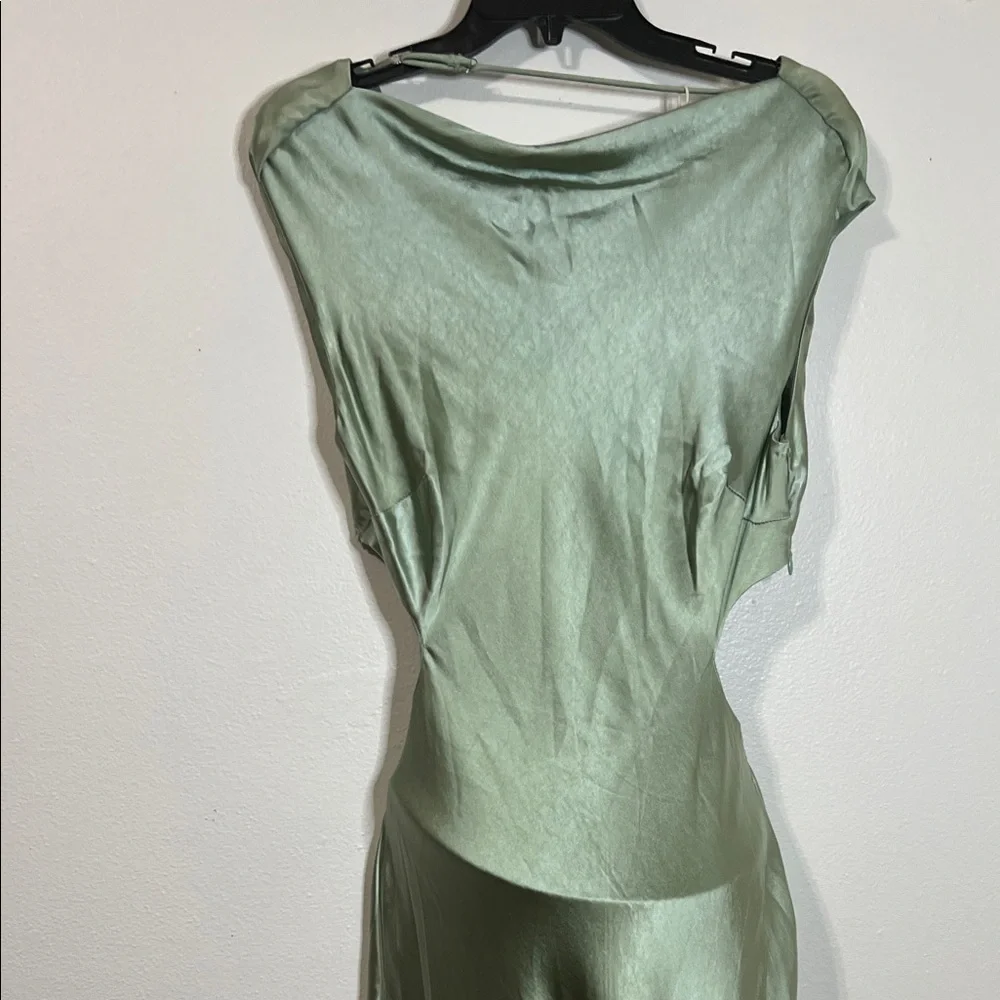 Light Mint Green Maxi Dress - Elegant Everyday Maxi - Picture 5 of 7